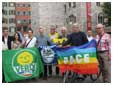 i candidati in piazza Duomo a Trento